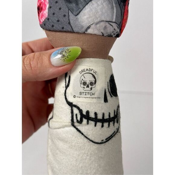 Dreadful Stitch Rattle Doll - Handmade - Picture 6 of 6